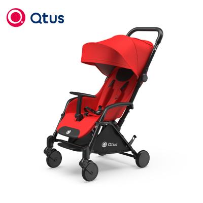 China TASLON QTUS Tody Lightweight Stroller, Max Weight 25kg, All-Terrain Suspension and Front-Wheel Drive, Suitable Baby Fat/High Weight, Red for sale