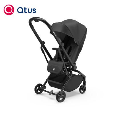 China TASLON QTUS Lark Pro Compact Stroller High View Landscape 360 ​​Rotating Reversible Grows With Baby Newborn To 4 Years Old En1888 Black for sale