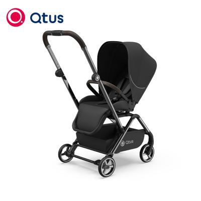 China TASLON QTUS Owl Luxury Lightweight Stroller OEKO-TEX100 UPF 50+ all wheels and PU cltoth cover detachable include mosquito net EN1888 for sale