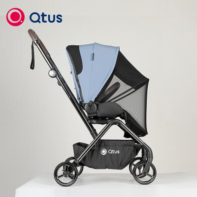 China QTUS Style Baby Pram Owl 360 Rotation Luxury Stroller All Terrain Kinderwagen Premium European Market EN1888 Approved Folding for sale