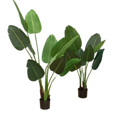 China Fashion synthetic tree Jiahui plant leaves suitable for home office decoration plants indoor sales garden large artificial decoration canna for sale