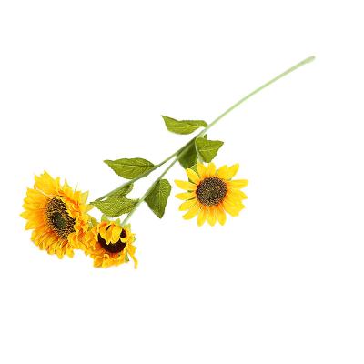 China Party Simulation Sunflower Decoration Sunflower Home Party Supplies Simulation Floral Plant for sale