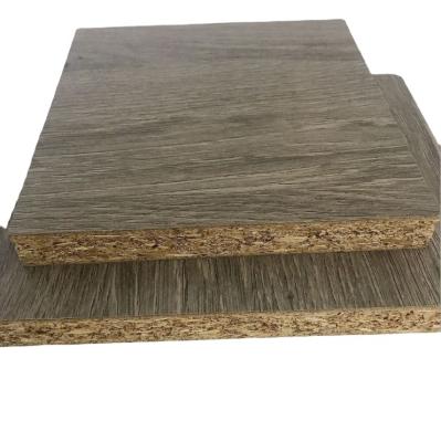 China Chinese melamine particle board in different colors for wood veneer furniture for sale