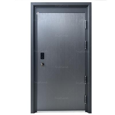 China Instime steel fabrication steel security door room home security steel safe steel door exterior metal anti-theft door for villa for sale