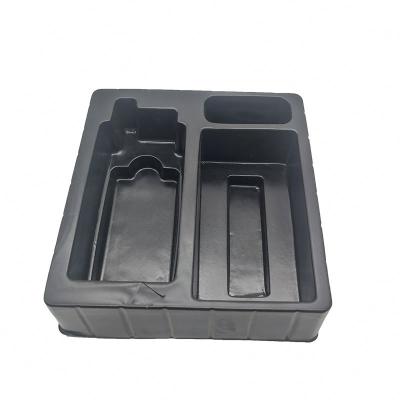 China Hot Sale 24 Compartments Recyclable Rectangular Foldable Plastic Storage Packaging Box For Socks for sale