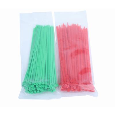 China 100 Pcs Containment Wires 3.6*150 Mm Bundle 6 Inch Cable Plastic Nylon Zip Tie for sale