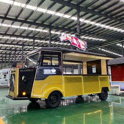 China Party Bus Fast Food Trailer Used Food Truck Multifunctional Food Cart Truck Commercial Supply Mobile Electric Mobile For Sale for sale