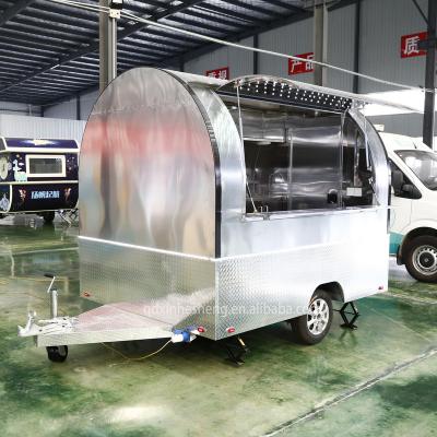 China Easy Operate Affordable Food Trailers USA Standards Mobile Food Carts Trailers for sale