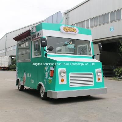 China Easy Operate Chinese Popular Outdoor Food Truck Fast Food Truck Food Truck Trailer For Sale Ghana for sale