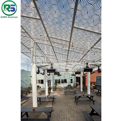 China S-Shaped Closed Aluminum Stair Railing Acoustic Suspended Ceiling Tiles Thickness 15MM en venta