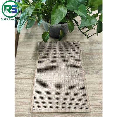 China Artistic Aluminum laser cutting Aluminum Perforated  Panels CNC Carved Exterior PVDF Coating Te koop