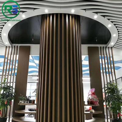 China 1.0mm Suspended Metal Ceiling in Wine Red for Modern and Simple Decoration en venta