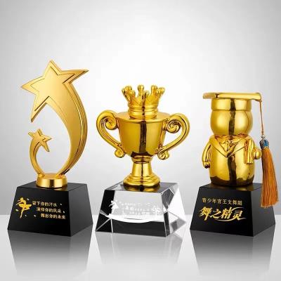 China Sports and Games Metal Trophy Blank Metal Trophy China Metal Opens Custom WholesaleTrophy Cup for sale