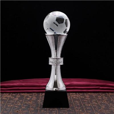 China Folk Art K9 Crystal Material High Quality Color Printing Crystal Award Glass Trophy for sale