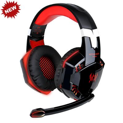 China Gaming Headsets With MIC OEM G2000 Gaming Earphone Surround 2020 - Gamer Headphones 7.1 LED Sound Light PC Gaming Headset For xbox one ps4 for sale