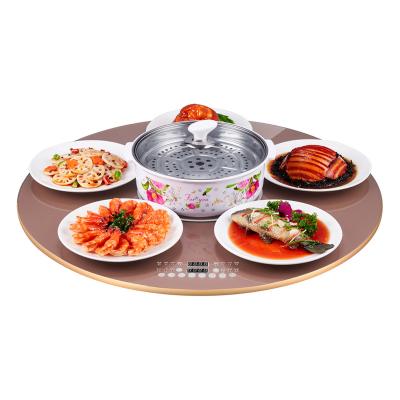 China Hotel Design Popular Electric Beetle Food Warmer Supermarket Food Cabinet Cooker Warmer Induction for sale