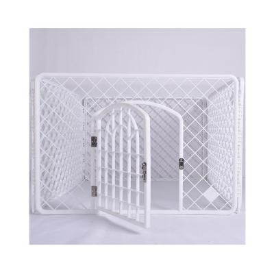 China 2021 Sustainable Hot Selling Strong Sustainable Dog Fencing Portable Plastic Pet Fence for sale