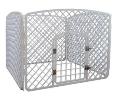 China High Quality Small Animal Cage Viable Hot Sale Indoor Plastic Pet Fence for sale