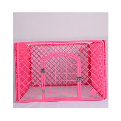 China Environmentally Sustainable Design Strong Sustainable Metal Latest Pet Adjustable Plastic Fence for sale