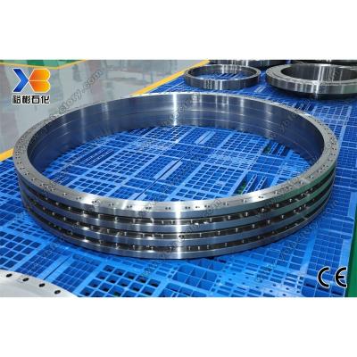 China Precision Forging Steel A516 Gr.70 Steel Perimeter Flange For Heat Exchanger With PED Certification for sale