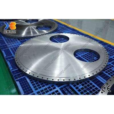 China Steel PED Certified Channel Cover Flanges Heat Exchanger Flange Made By Yu Bin Factory for sale