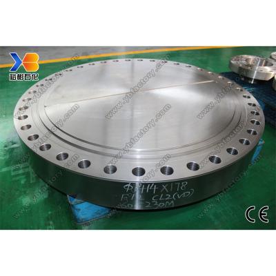 China High Quality Forging Stainless Steel CL2 F12 Flange Boiler Steel Flange With EN10204-3.1 Quality Certification for sale