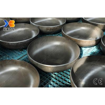 China Carbon Steel PED Certified Carbon Steel Pipe End Caps Tube Fitting ASME Pressure Vessel Tanks for sale