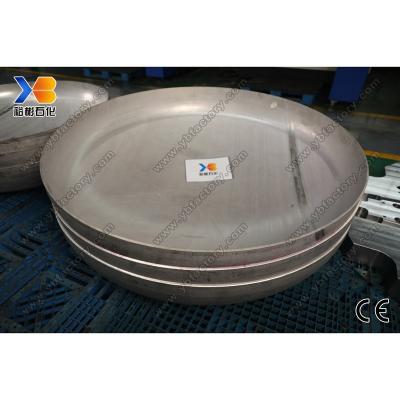 China Carbon Steel ASME Stainless Steel Pressure Vessel Tanks Hemispherical Torispherical Dished Heads Tank Dished Bezel for sale