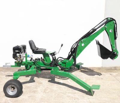 China Tractor Backhoe Small Towable Backhoes for sale