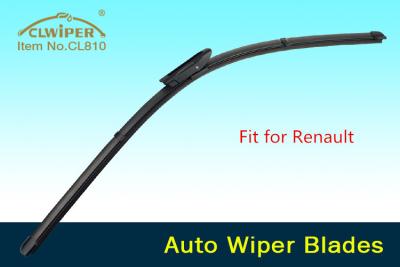 China Cleaning Wiping Auto Wiper Blades , Stainless Baking Steel  Renault Cars Windshield Blade Replacement for sale