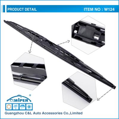 China Teflone Coating Car Wiper Parts , Auto Windshield 24