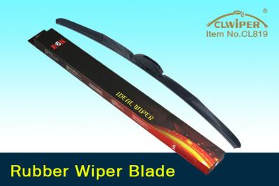 China Audi A6L Multifunctional Rubber Wiper Blade With Electroplating Stainless Steel Strip for sale