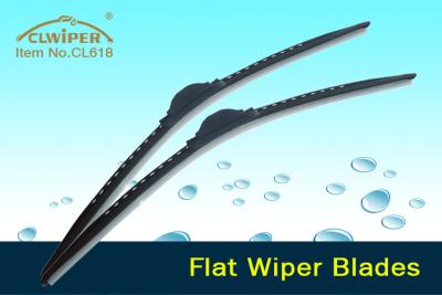 China Car Replacement Windscreen Flat Wiper Blades , J - Hook Windscreen Wiper Blades  for sale