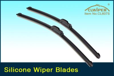 China ABS Material Silicon Double Bladed Windshield Wipers for Car Front Windscreen for sale