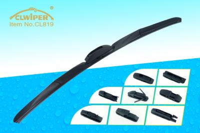 China ABS Rubber Auto Windshield Rubber Wiper Blades For U Hook / Pin / Bayonet Car for sale