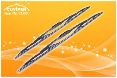 China Electroplating Stainless Steel Strip Silicone Honda Windshield Wipers for U Hook Wiper Arm Car for sale