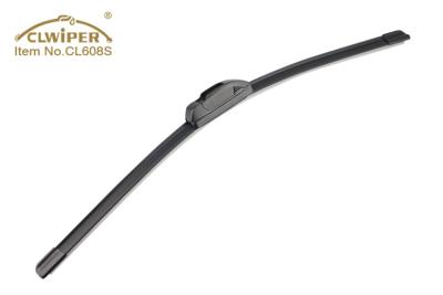 China ABS Material Frameless Blade Wiper Blade With Black Teflcon Coating for sale