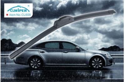 China Black Color Improved Bosch Windscreen Wipers Blades For U Hook Arm for sale