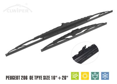 China Cars Windscreen Auto Wiper Blades High Performance For Peugeot 206 for sale