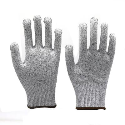 China Anti-Cut Gloves EN388 Hppe Level 5 Cut Resistant Work Gloves Cut Resistant Gloves Level 5 Anti Cut Gloves for sale