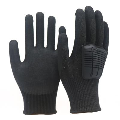 China High Performance TPR Anti Abrasion Resistant Anti Impact Mechanical Gloves for sale