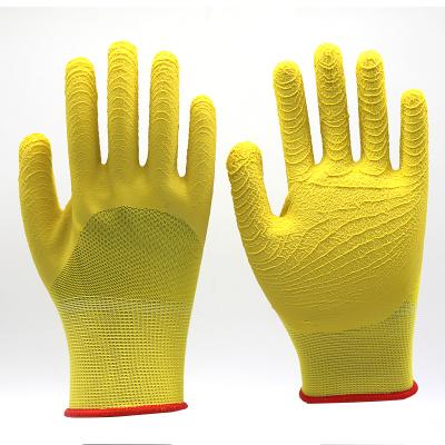 China Oil Water Proof 2020 Hot Products 18 Gauge Cut 3 Double Dipped Nitrile Gloves Nitrile Foam Gloves for sale