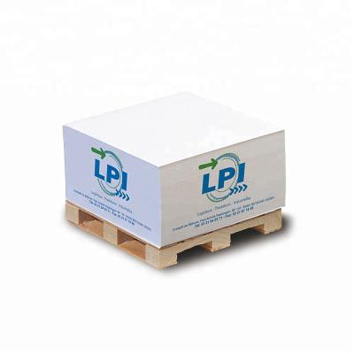 China Self Adhesive Pallet Mini Notepad with Custom Logo Printed for sale