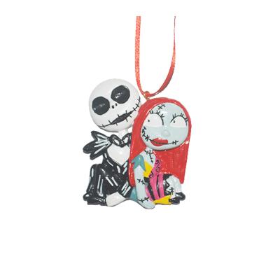 China Tim Burton's Nightmare Easy Installment Before Jack Sally Multicolor Sublimation Christmas Tree Ornaments for sale