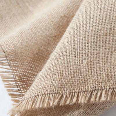 China Qingyun Sustainable For Home Decor Artificial Flower Multi Rool Burlap Burlap Sacks Custom Jute Fabric for sale