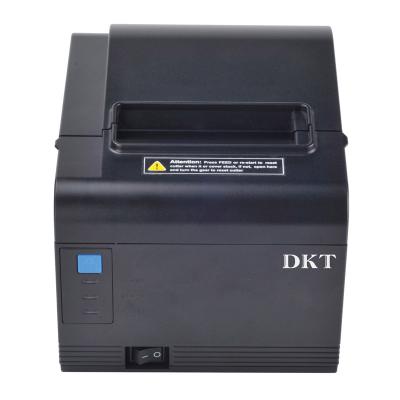 China DKT 80mm High Quality Black and White Thermal Receipt Printer POS Printer Bill Printer for sale