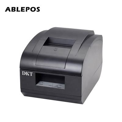 China 58mm Black Thermal Printer Mini Barcode Label Auto Cutter for sale