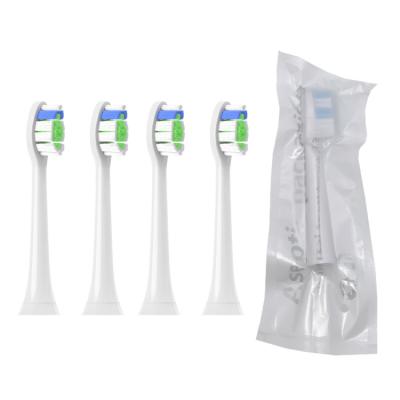 China Replaceable Household Toothbrush Heads Compatible with Philp Sonic Electric Tooth Brush Nozzles Vacuum Pack for sale