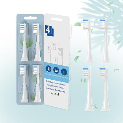 China Household Sensitive Soft Dupont Stiffen Replaceable Toothbrush Heads For SOOCA S X Electric Toothbrush for sale