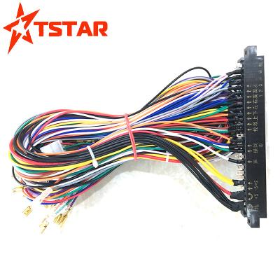 China 28P Electronic Arcade JAMMA Cabinet Wiring Loom Multicade Arcade PCB Cable For 6 Button for sale